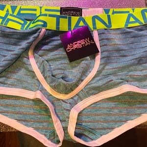 Andrew Christian Transparent Stripe Trunk